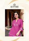 Korra Vol 2 By Mittoo Viscose Slub Handwork Co Ord Set Wholsalers In Surat
